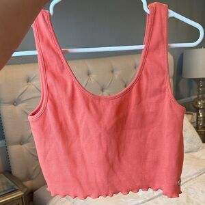 Pink Roxy Crop Top